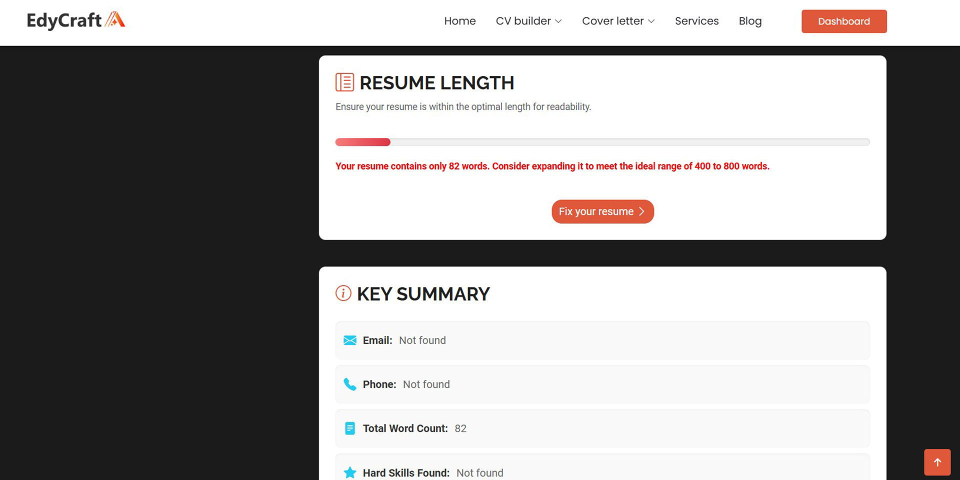 Resume Scanner